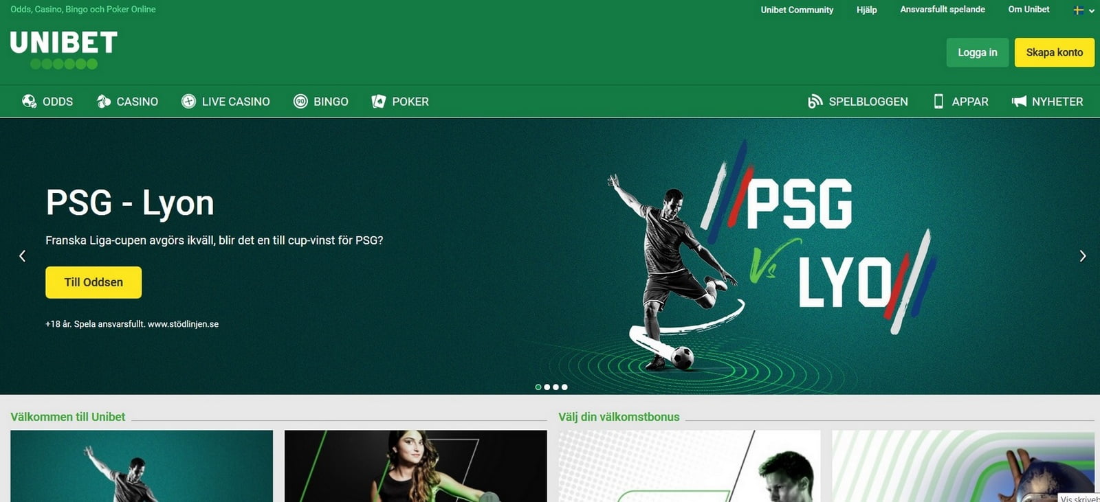 Unibet Casino recension