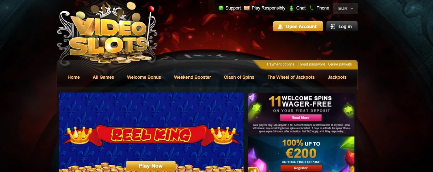 VideoSlots Recension